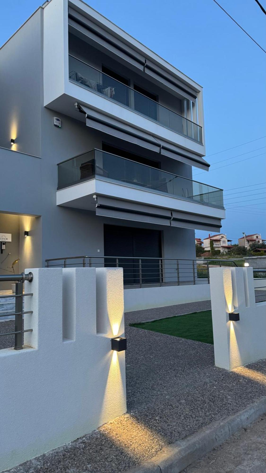 Elinor Apartments Flogita Exteriér fotografie